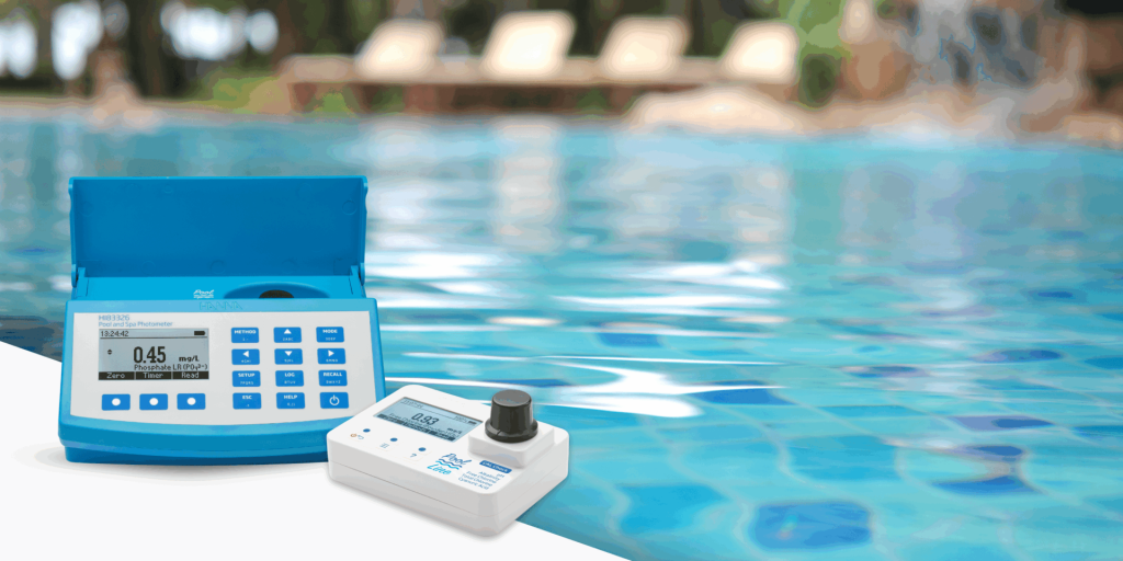 Medición de ácido cianúrico en piscinas