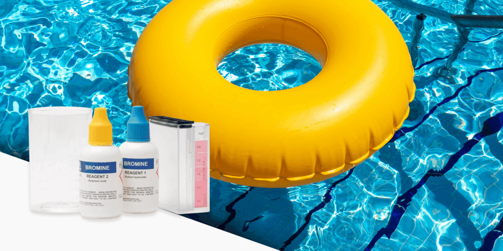 Uso de bromo para desinfección de agua de piscinas