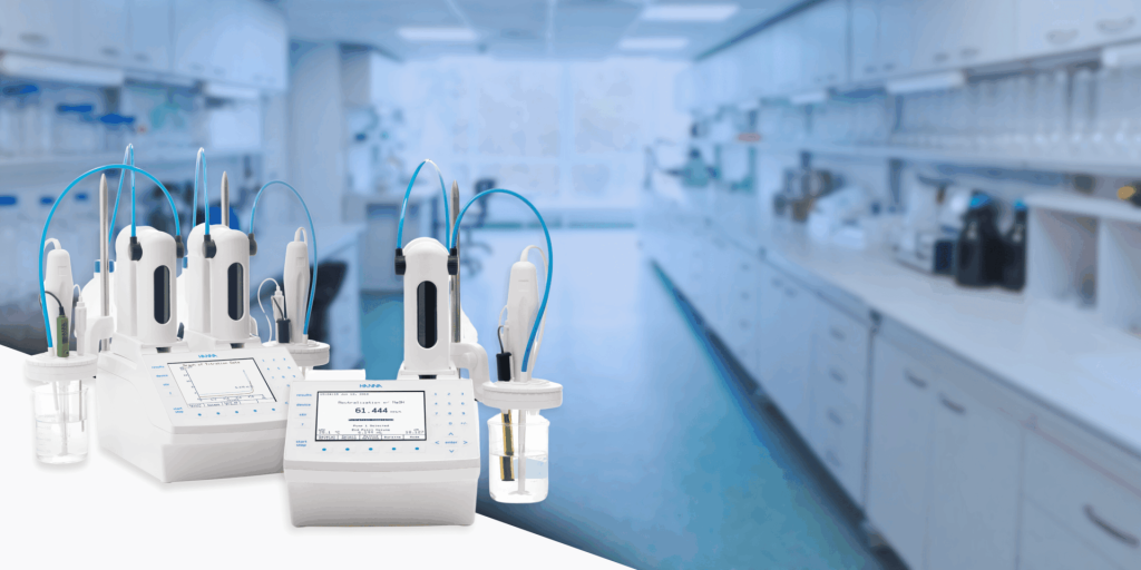 Uso de blancos en la titulación potenciométrica